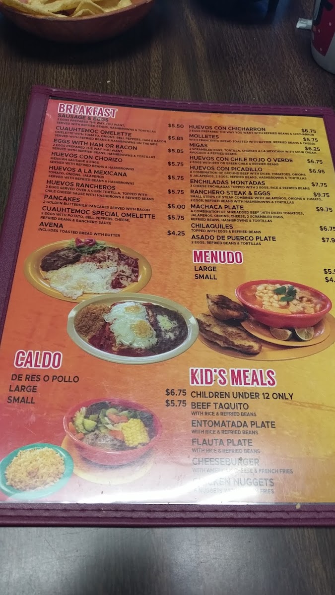 Menu Cuauhtemoc Cafe-9